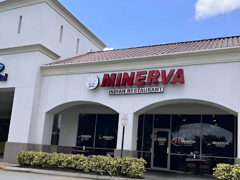Minerva Indian Restaurant exterior