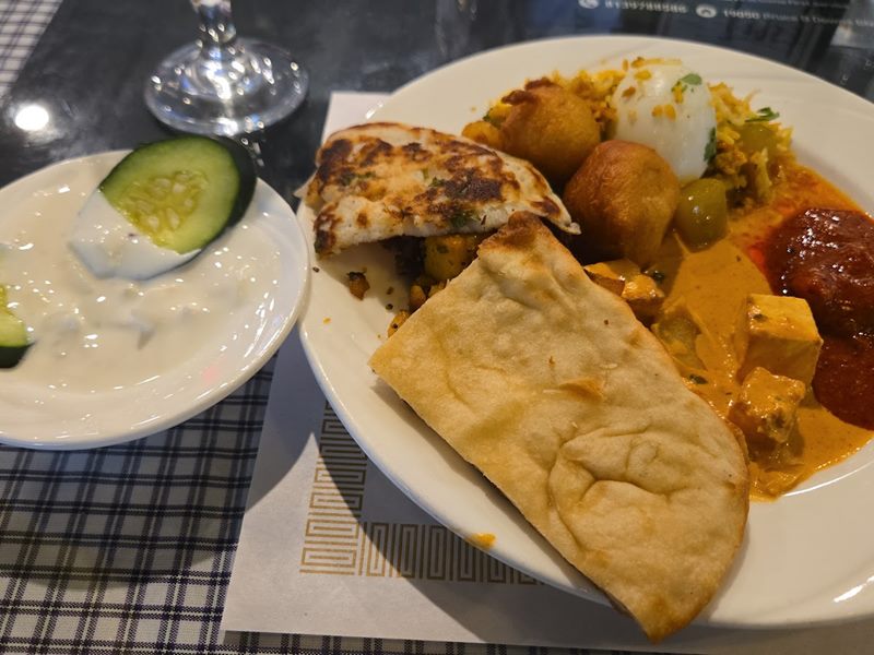 Minerva Indian Restaurant food